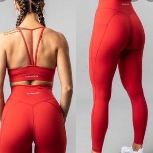 Alphalete Alphalux Leggings Ember